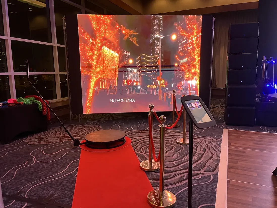 Écran géant et projection