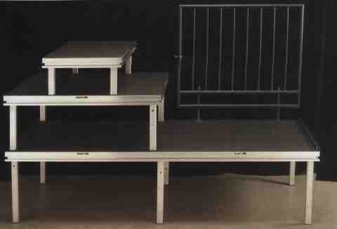 Modules d’estrade assemblés